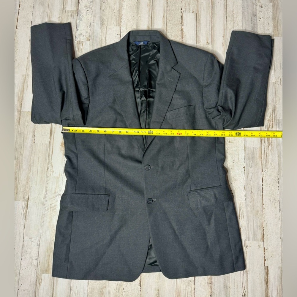 Brooks Brothers Blazer Mens 43R Charcoal Gray Explorer Madison Fit Coat Jacket - Picture 4 of 11